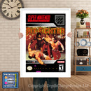 Pitfighter Super Nintendo GAME INSPIRED THEME Retro Gaming Poster A4 A3 A2 Or A1