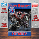 Personalised Planetside 2 Pc Inspired Style Game Kids Inspired Birthday Card (SA)