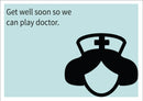 Play Doctor INSPIRED Adult Personalised Birthday Card Birthday Card