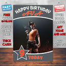 Player Unknowns Battlegrounds 4 Inspired Style Game Kids Inspired Birthday Card (SA)