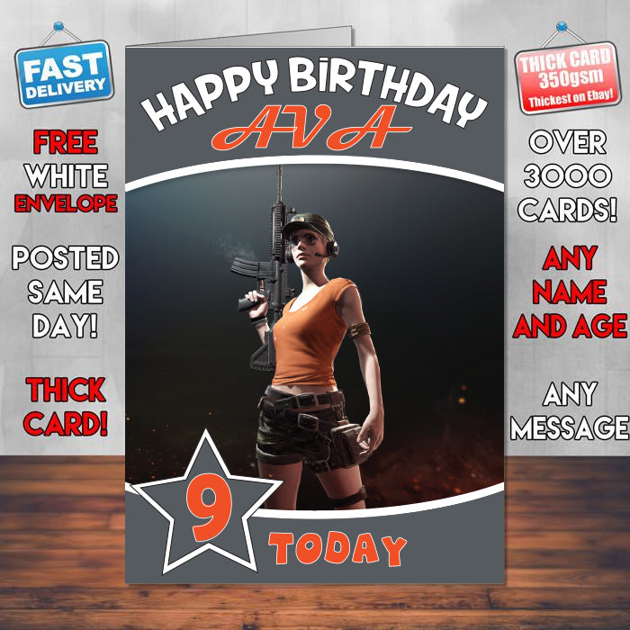 Personalised Birthday Card