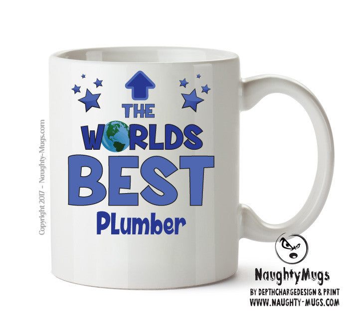 Worlds Best Plumber Mug - Novelty Funny Mug