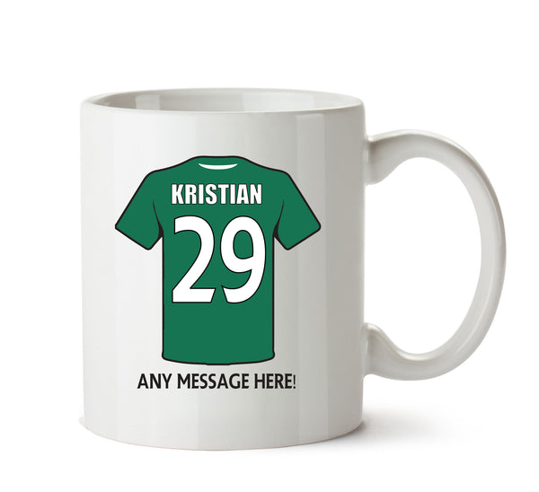 Plymouth Argyle INSPIRED Football Team Mug Personalised Mug – printed mug product image 1