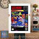 Pocky And Rocky 2 Super Nintendo GAME INSPIRED THEME Retro Gaming Poster A4 A3 A2 Or A1
