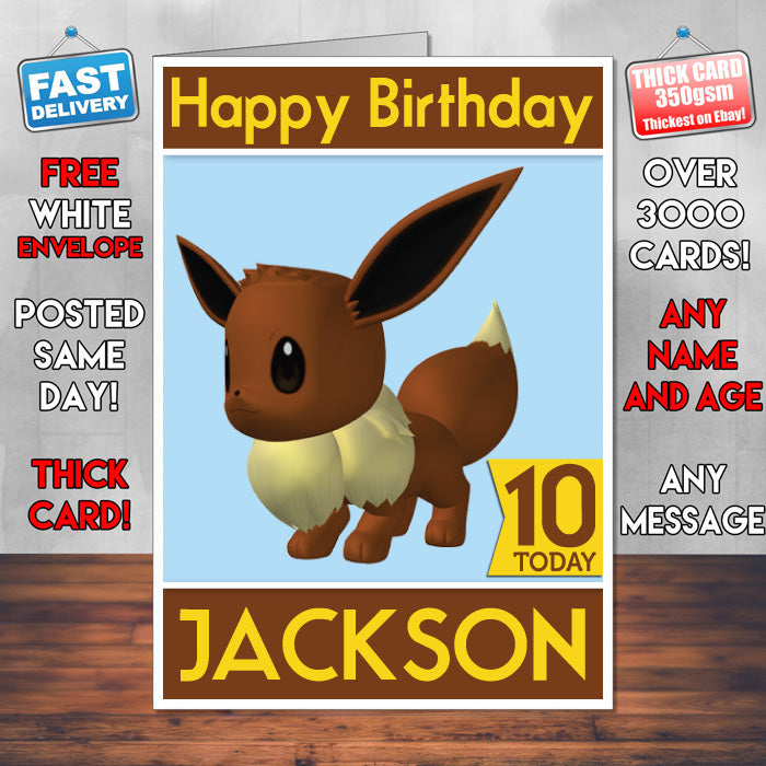 Personalised Birthday Card