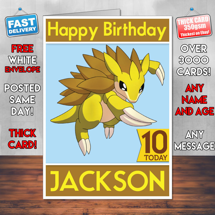 Personalised Birthday Card