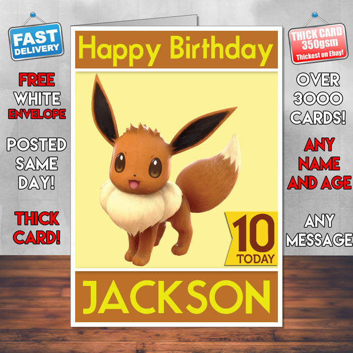 Personalised Birthday Card