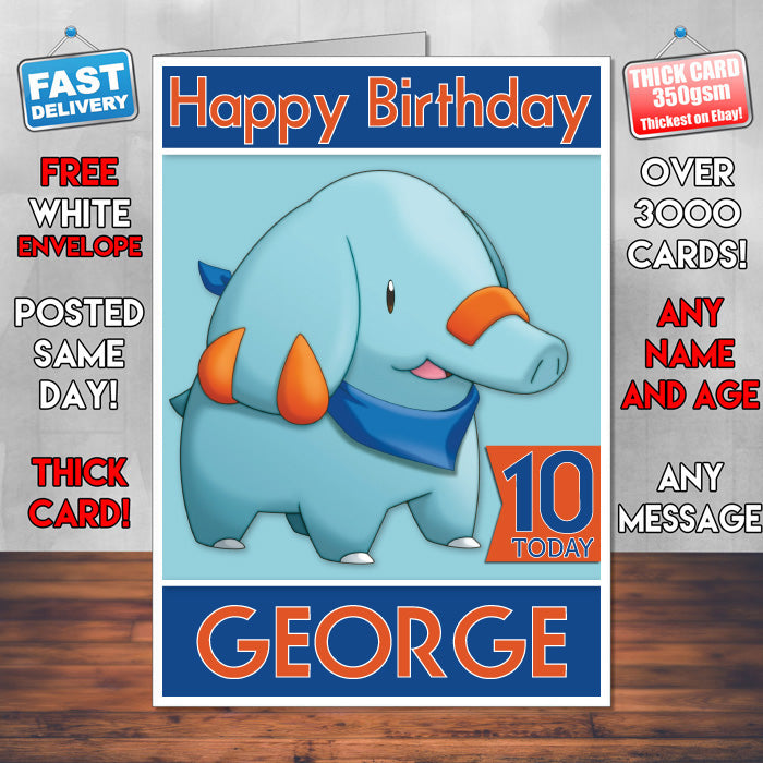 Personalised Birthday Card