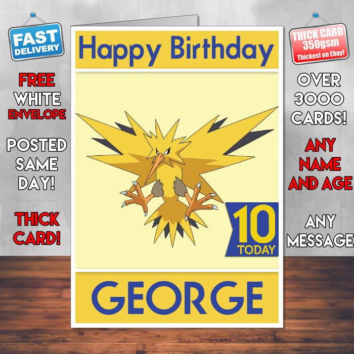 Personalised Birthday Card