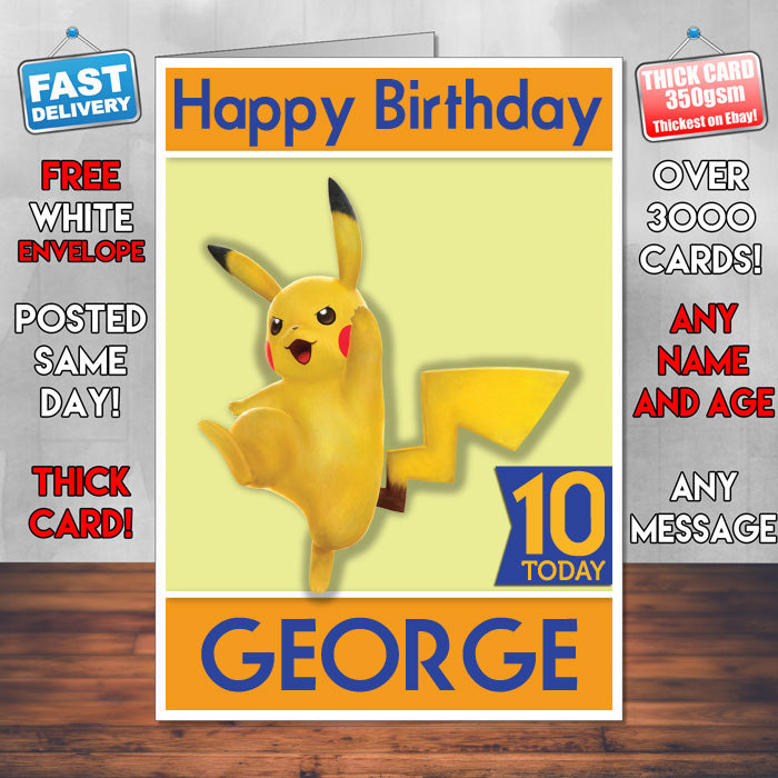 Personalised Birthday Card