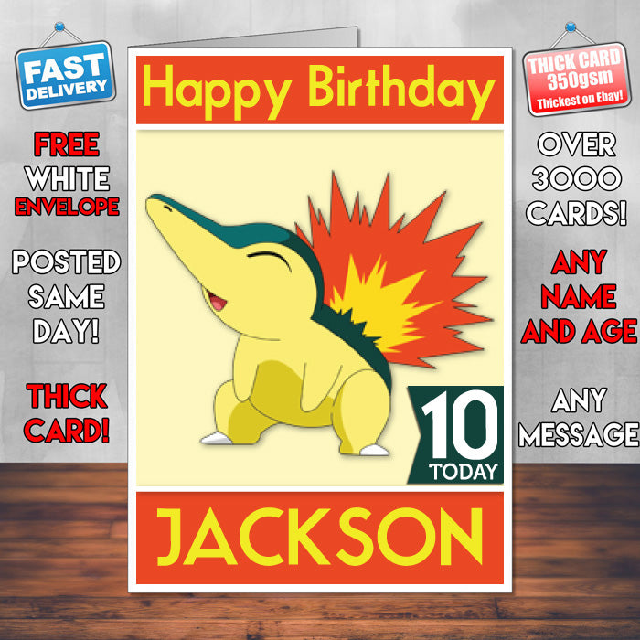 Personalised Birthday Card