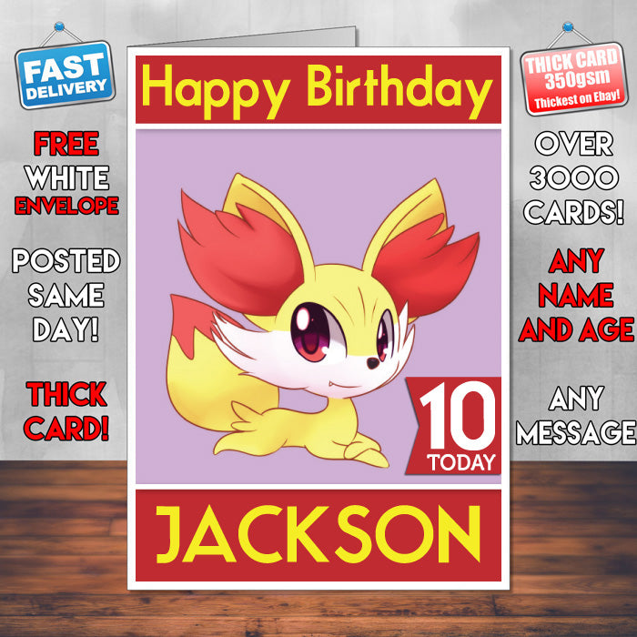 Personalised Birthday Card