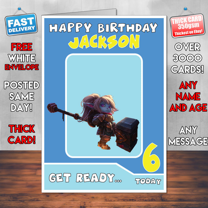 Personalised Birthday Card