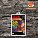 Porky Pig's Haunted Holiday Game Inspired Retro Gaming Keyring