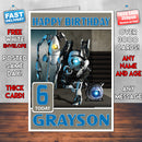 Personalised Portal 2 Team Inspired Style Game Kids Inspired Birthday Card (SA)
