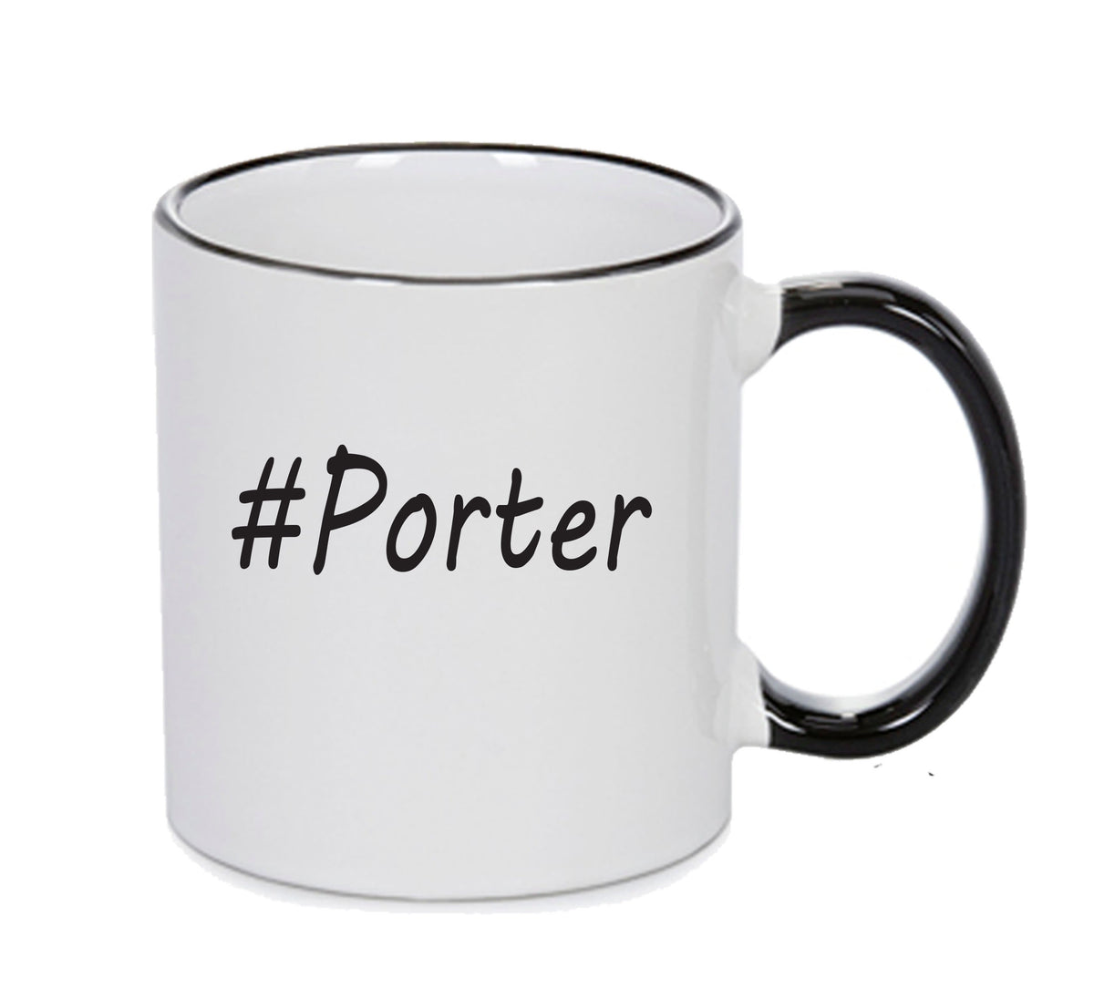 Personalised Your CUSTOM Name Porter Printed Mug – printed mug product image 1