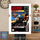 Power Rangers Zeo Battle Racers Super Nintendo GAME INSPIRED THEME Retro Gaming Poster A4 A3 A2 Or A1