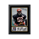 Preston Brown Limited Edition Football Signed Print - American Footballer