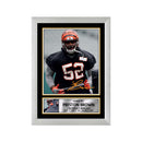 Preston Brown Limited Edition Football Signed Print - American Footballer