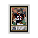 Preston Brown 2 Limited Edition Football Signed Print - American Footballer
