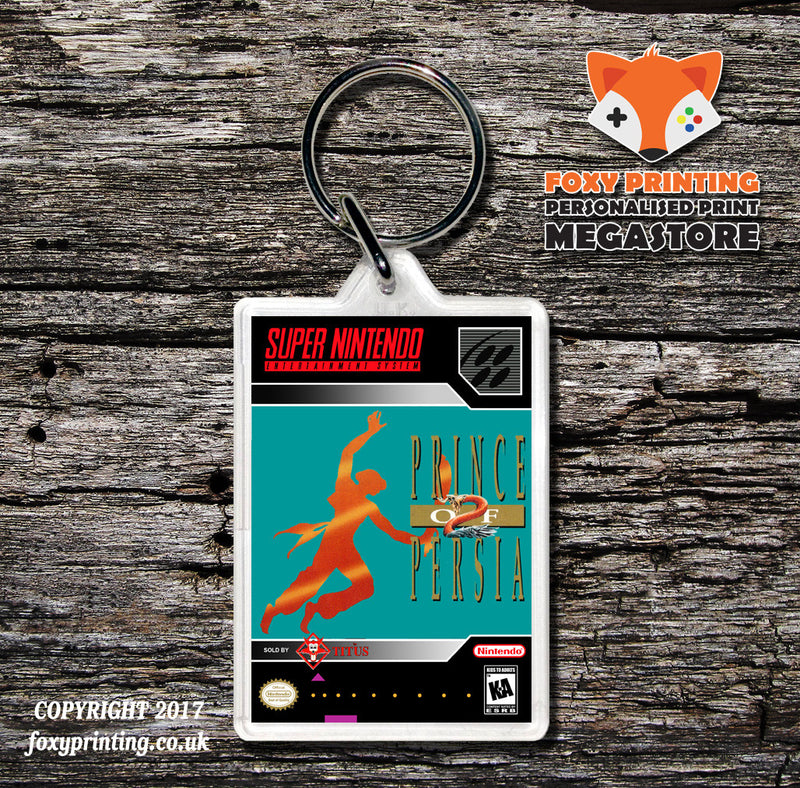 Prince Of Persia 2 Game Inspired Retro Gaming Keyring