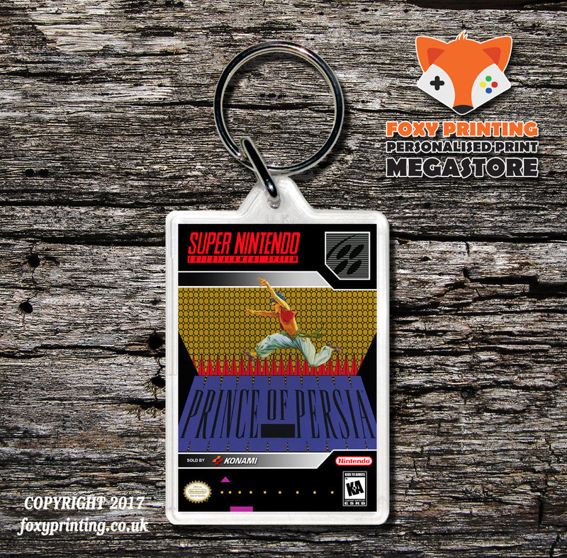 Prince Of Persia Game Inspired Retro Gaming Keyring