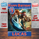 Personalised Prince Of Persia Art Inspired Style Game Kids Inspired Birthday Card (SA)