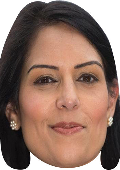 Priti Patel Face Mask – Fancy Dress Cardboard Costume Mask
