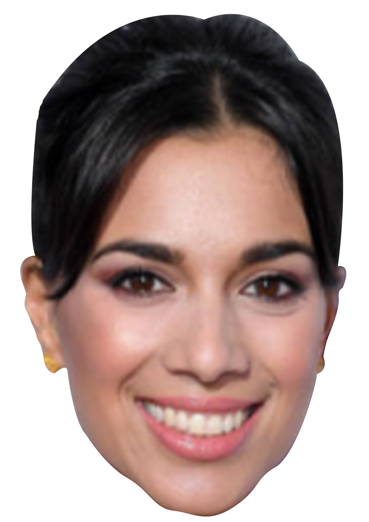 Priya Sharma Emmerdale Fancy Dress Cardboard Celebrity Party Face Mask