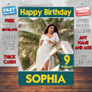 Priyanka Chopra In Baywatch Theme Style Personalised Kids Inspired Movie Birthday Card (SA)