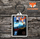 Pro Sport Hockey Retro NES Game Cover Art Gaming Keyring