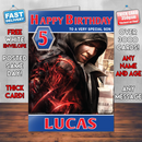 Personalised Prototype Widescreen Inspired Style Game Kids Inspired Birthday Card (SA)