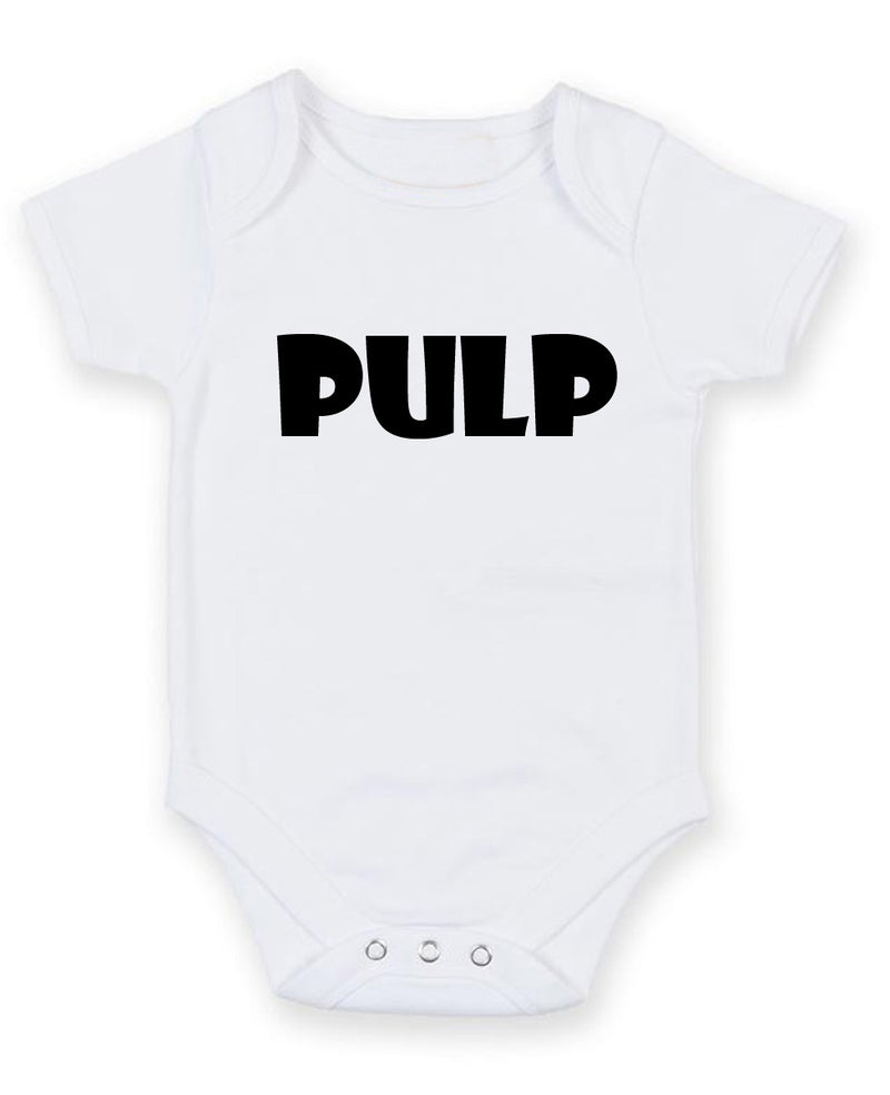 Pulp Personalised Baby Boy Girl Unisex Short Sleeve Bodysuit