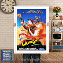 Quackshot 2 Eu - Sega Megadrive Inspired Retro Gaming Poster A4 A3 A2 Or A1