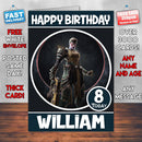 Quake Champions Galena Inspired Style Game Kids Inspired Birthday Card (SA)