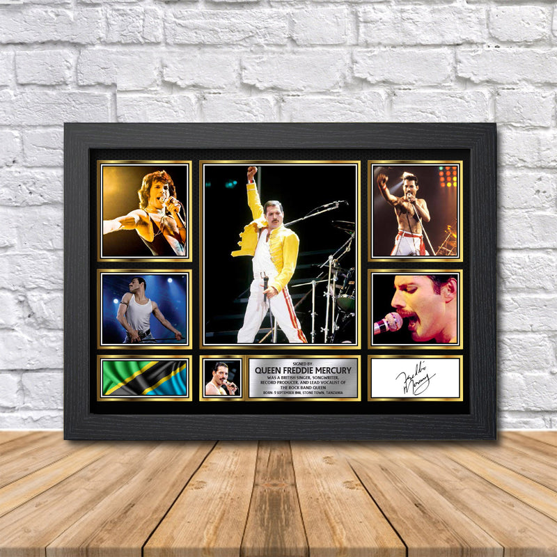 Freddie Mercury Limited Edition Signed Print