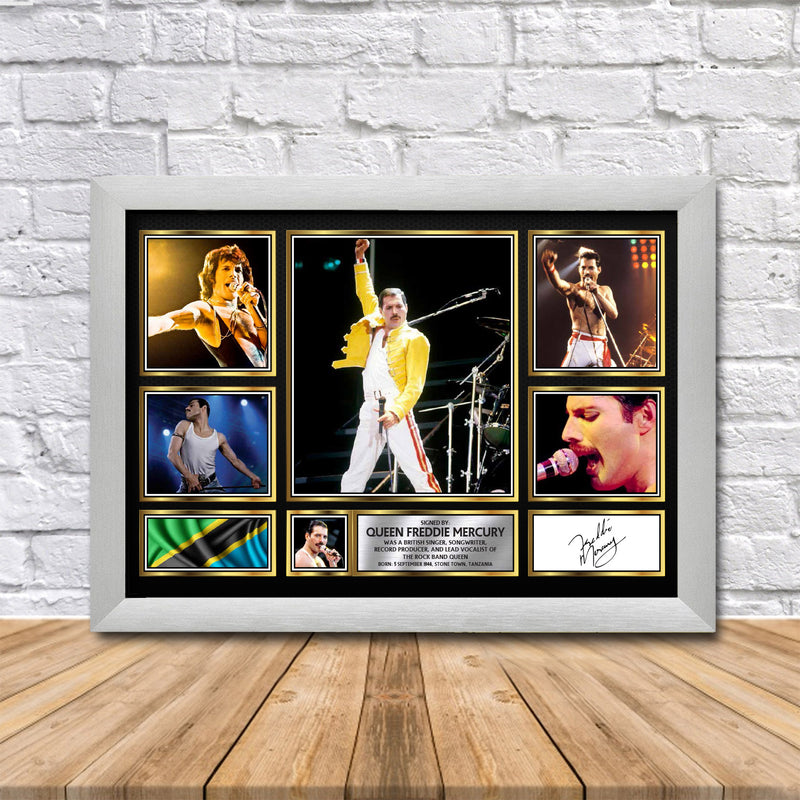 Freddie Mercury Limited Edition Signed Print