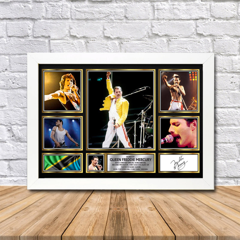 Freddie Mercury Limited Edition Signed Print