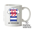 Queens Park Rangers Football Team Mug - Personalised Birthday Age and Name