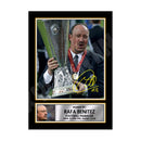 RAFA BENITEZ (1) Limited Edition Football Player Signed Print - Football