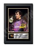 RAIMOND VAN DER GOUW (1) Limited Edition Football Player Signed Print - Football