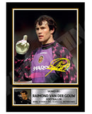 RAIMOND VAN DER GOUW (1) Limited Edition Football Player Signed Print - Football
