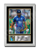 RAVI BOPARA Limited Edition Cricketer Signed Print - Cricket Player