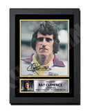 RAY CLEMENCE 1 Limited Edition Football Player Signed Print - Football