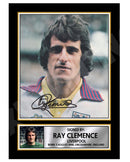 RAY CLEMENCE 1 Limited Edition Football Player Signed Print - Football