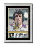 RAY CLEMENCE 1 Limited Edition Football Player Signed Print - Football