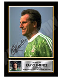 RAY CLEMENCE 2 Limited Edition Football Player Signed Print - Football