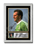 RAY CLEMENCE 2 Limited Edition Football Player Signed Print - Football