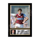RAY STEWART 2 Limited Edition Football Player Signed Print - Football