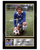 RAY WILKINS Limited Edition Football Player Signed Print - Football